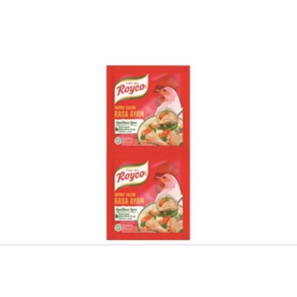 

royco ayam dan sapi kemasan sachet isi 12
