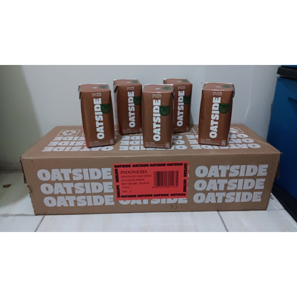 

Susu Oatside Chocomalt 200ML || 1paket isi 4pcs