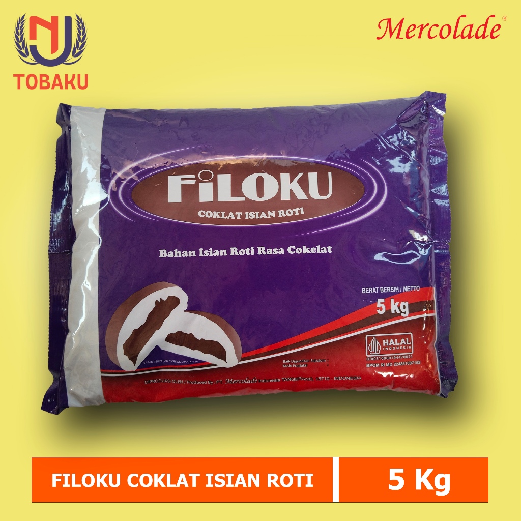 

Filoku Coklat Filling 5kg – Coklat isian roti Harga murah & halal