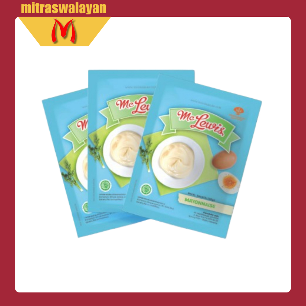 

MC LEWIS Mayonais Original Kemasan Sachet 100 gr