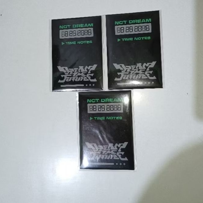 READYSTOCK MD THE DREAM SHOW 4 DREAM THE FUTURE TIME NOTE SET SEALED