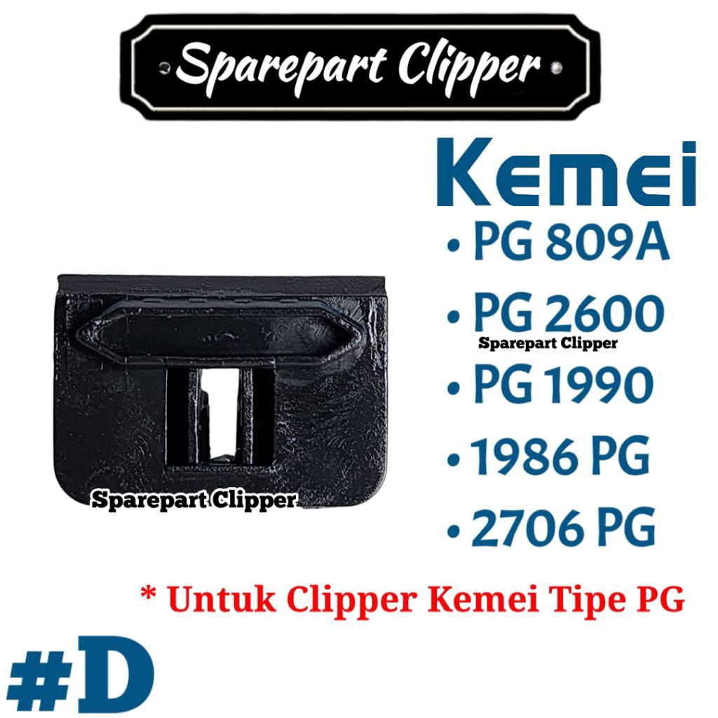 Camfollower Kemei PG809A PG2600 Dudukan Kemei Tipe PG Sparepart Clipper #D Camf