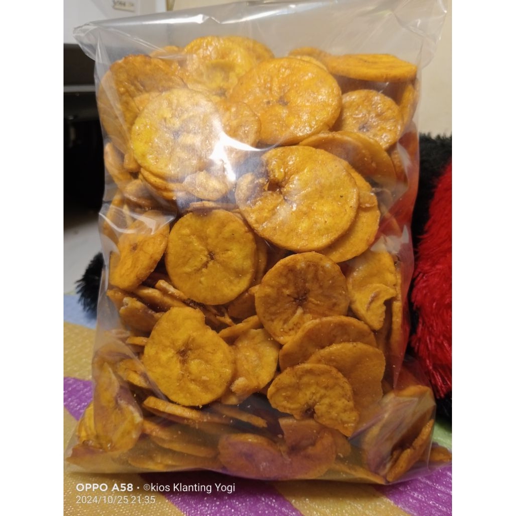 

PISANG MADU MANIS KEMASAN 500GRAM