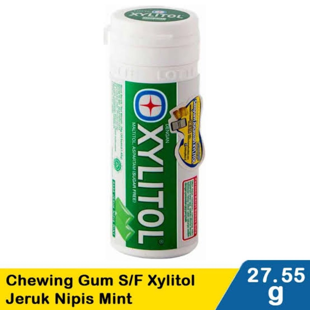 

XYLITOL Permen Karet 26 gr Chewing Candy - Sugar Free Lotte Bebas Gula Xilitol