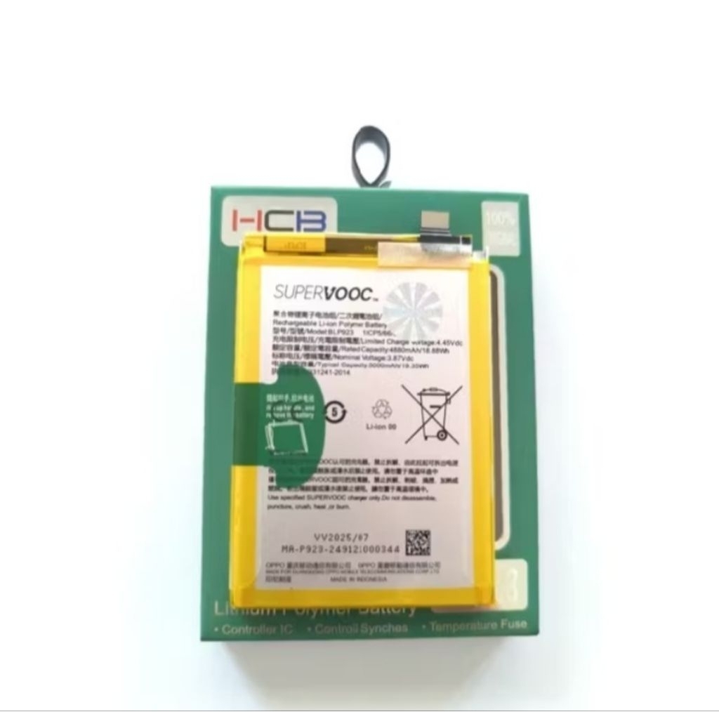 BATERAI BATRE BATTERY OPPO A57 2022 KODE BLP923 HCB ORIGINAL 100%
