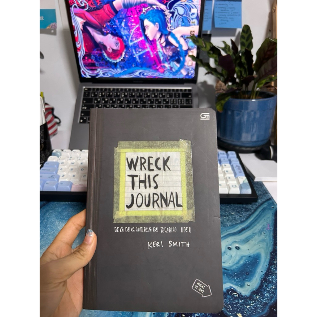 (ORIGINAL + INDONESIA) Buku Wreck This Journal (Hancurkan Buku Ini) by Keri Smith