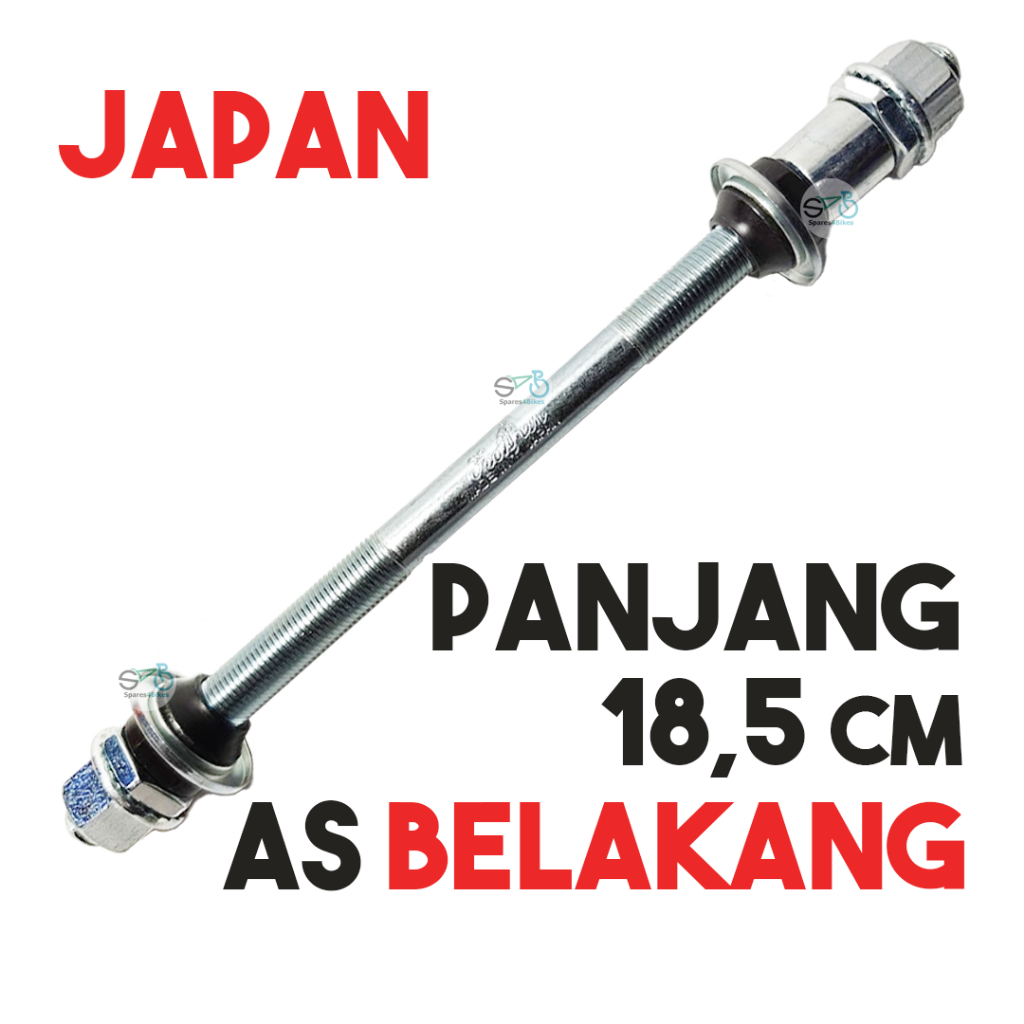 As Roda Belakang Sepeda 26 Gunung MTB Lipat JAPAN FEATHER 18,5 cm