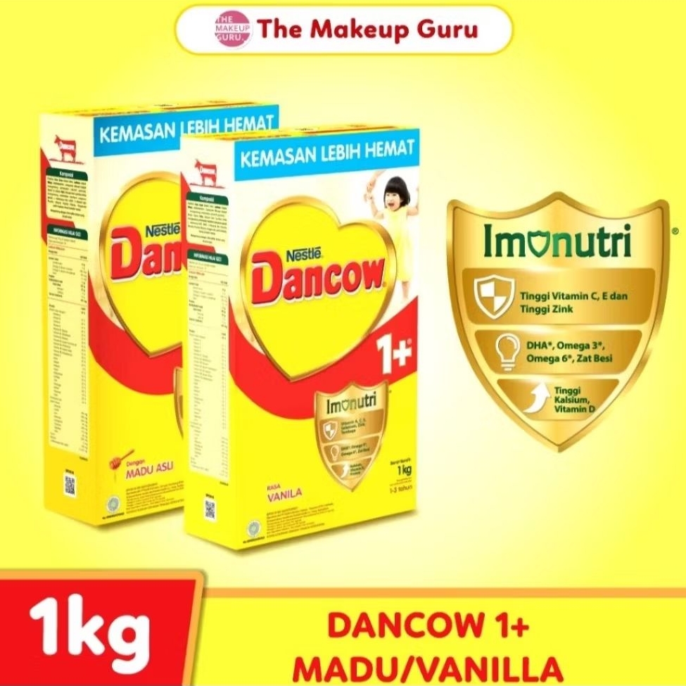 

DANCOW 1+ 3 KG - SUSU PERTUMBUHAN ANAK USIA 1- 3 TAHUN