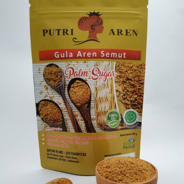 

[oddsolshop] pekanbaru/Putri Gula Aren Smeut 250GR / Palm Sugar