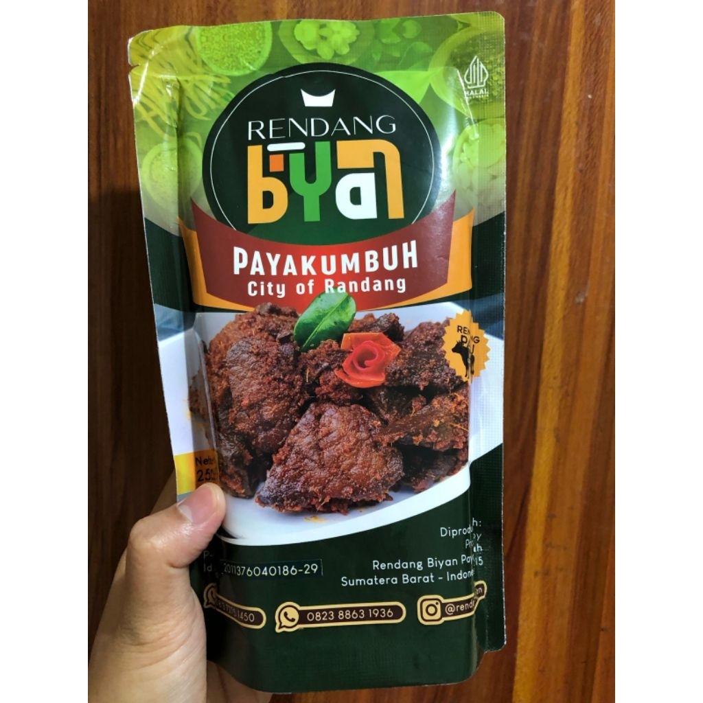 

Rendang Paru Sapi