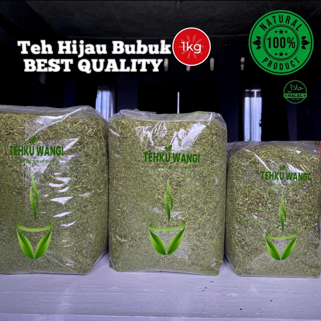 

Bubuk Teh Hijau | Green Tea | Cocok Untuk Racikan 1 Kg