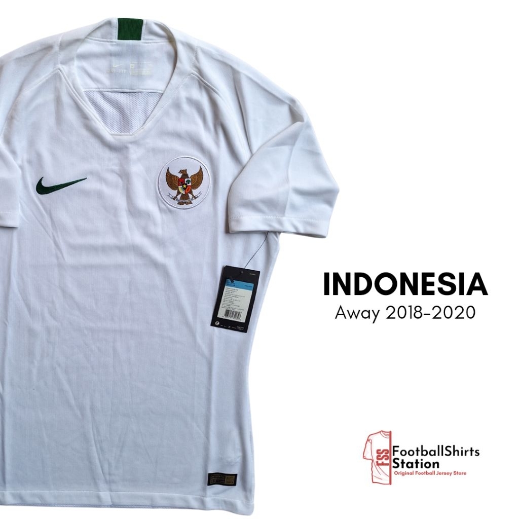 Jersey Timnas Indonesia Away 2018-2020 Player Issue Size M Original