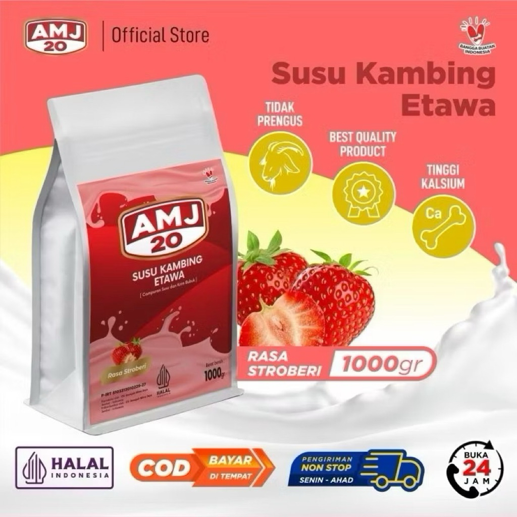 

Amj susu kambing etawa nyeri sendi | isi 1kg