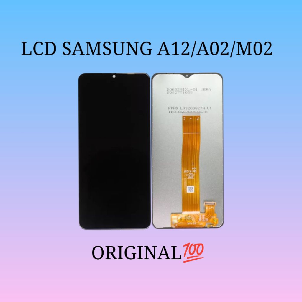 ORIGINAL LCD SAMSUNG A12/A02/M02