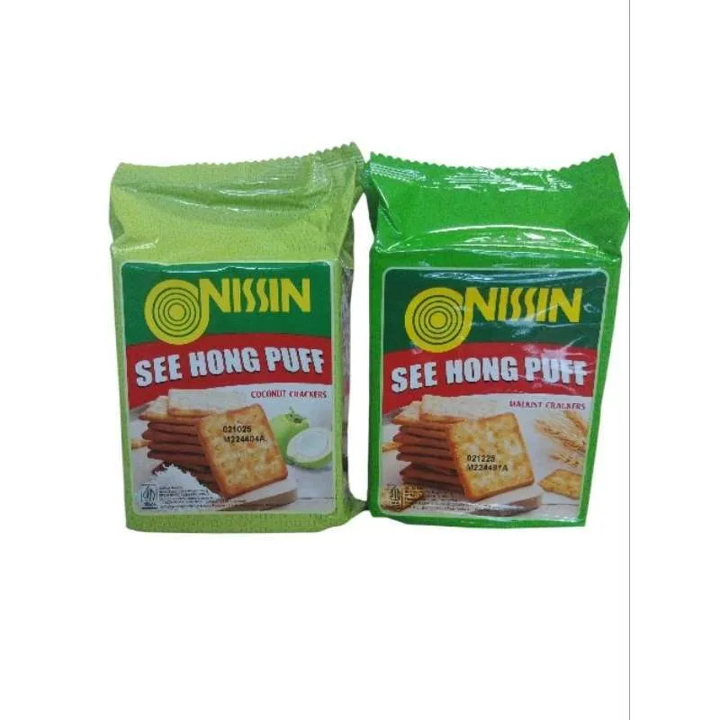 

Nissin See Hong Puff Malkist Coconut Crackers 250G All Variant