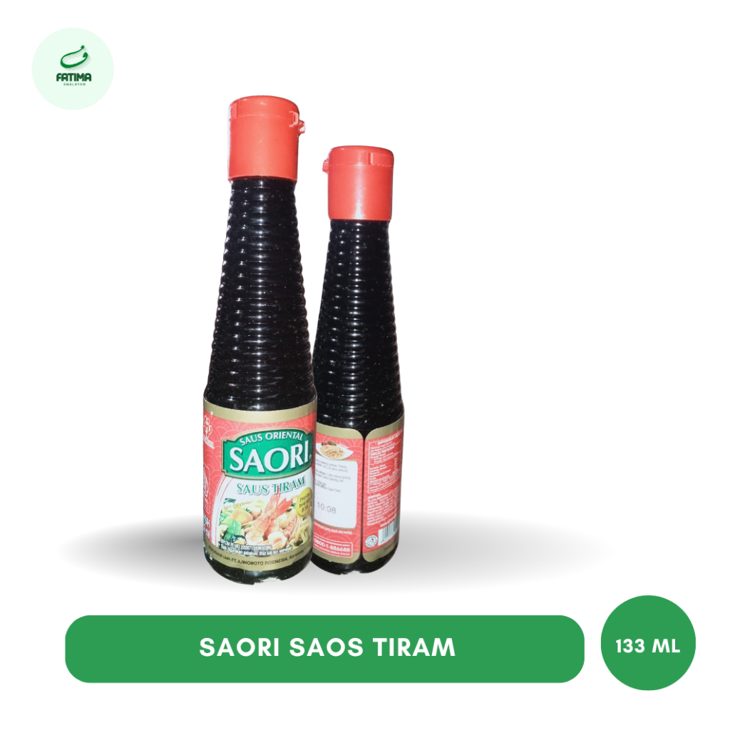 

saori saos tiram kemasan botol 133ml