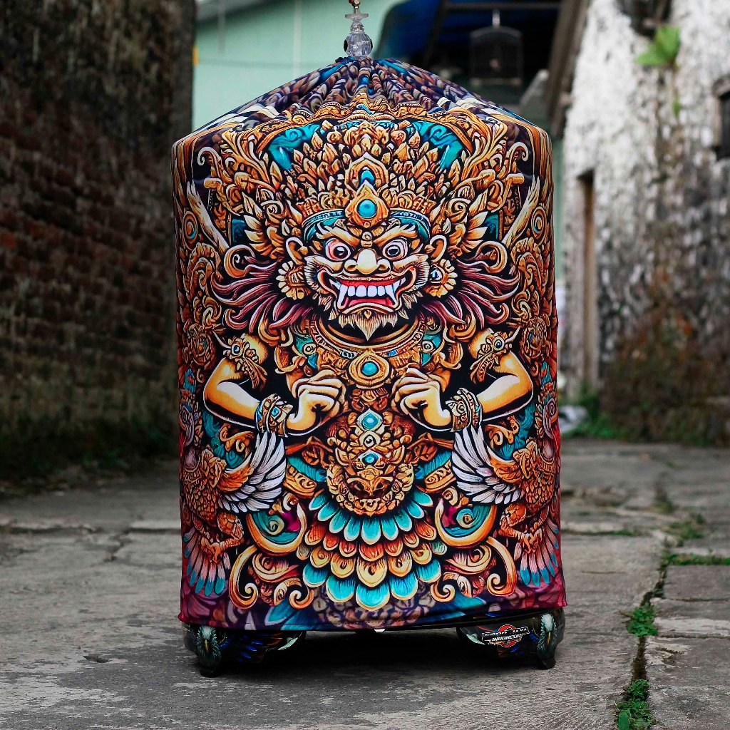 KERODONG CUSTOM FULL PRINTING UKURAN KRODONG SANGKAR MURAI NO 2 DOUBLE LAYER RECOMENDED BAHAN ADEM T