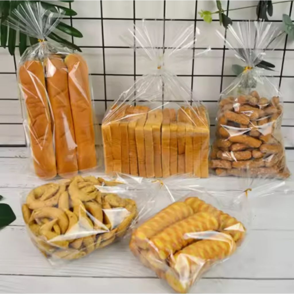 

Kantong Plastik Roti Biskiut Transparant Polos | Kemasan Plastik Serbaguna