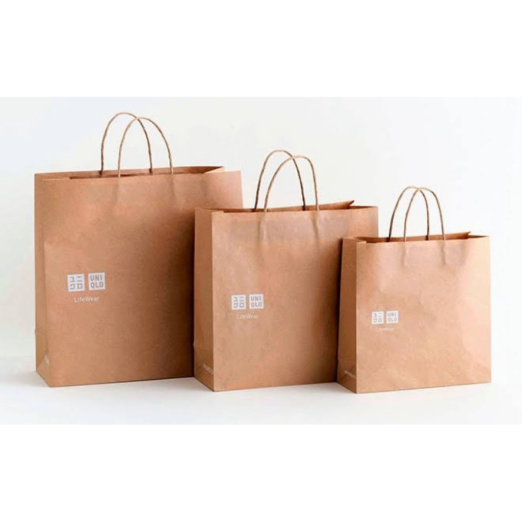 

PAPER BAG UNIQLO & ZARA ORIGINAL