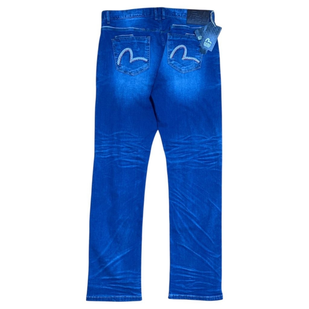 celana jeans evisu faded BNWT