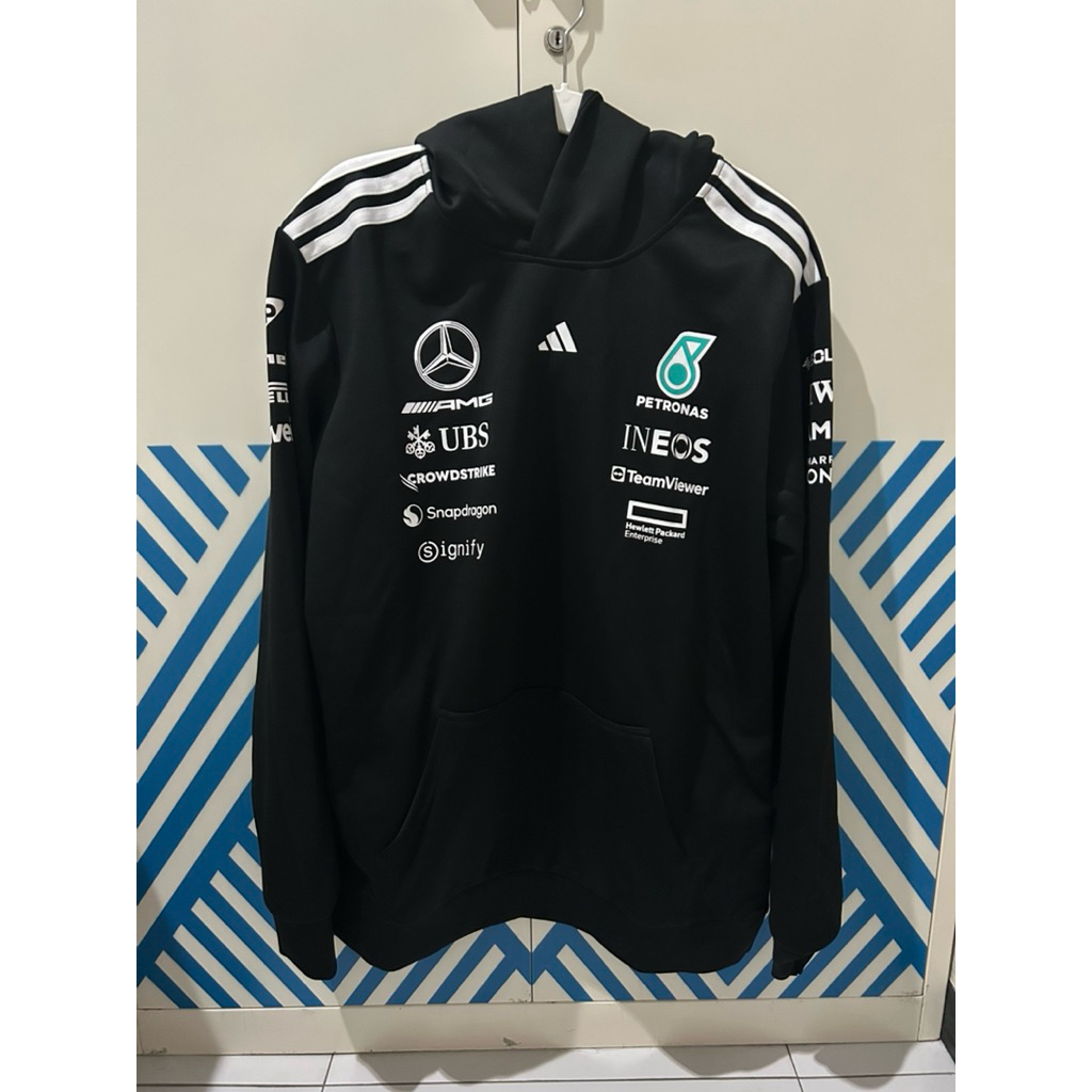 Adidas Mercedes Hoodie AMG Petronas F1 team ORIGINAL 100% BNWT