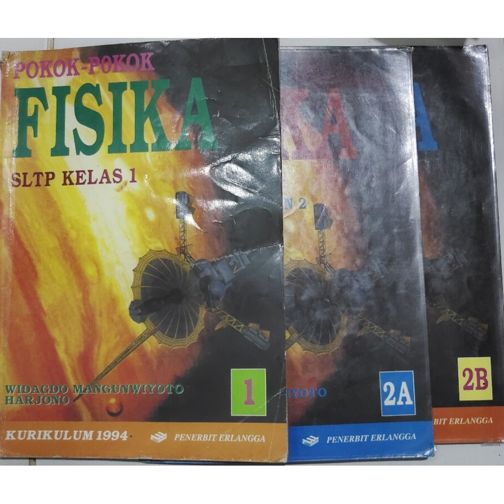 BUKU POKOK -POKOK FISIKA SLTP KURIKULUM 1994 ORIGINAL