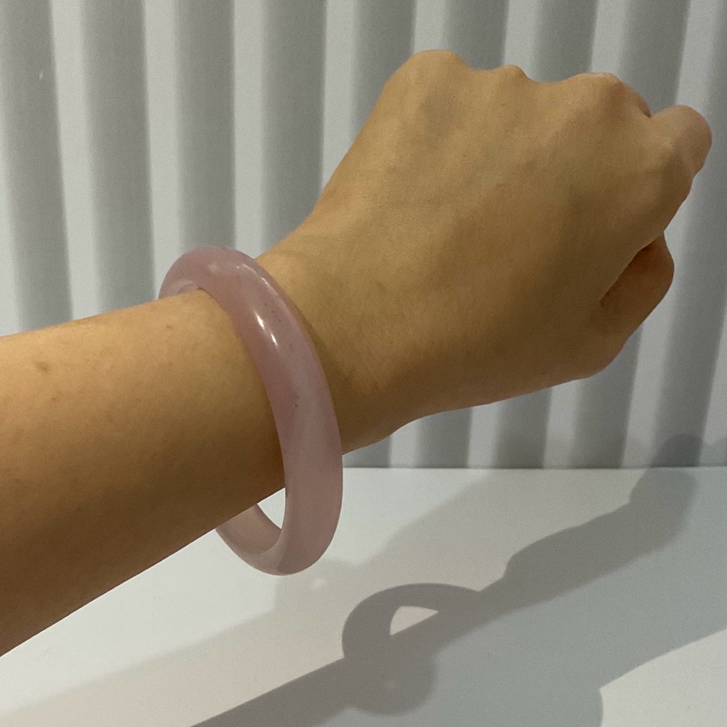 Gelang Bangle Agate size 58,4 mm (mohon dibaca deskripsi produk)