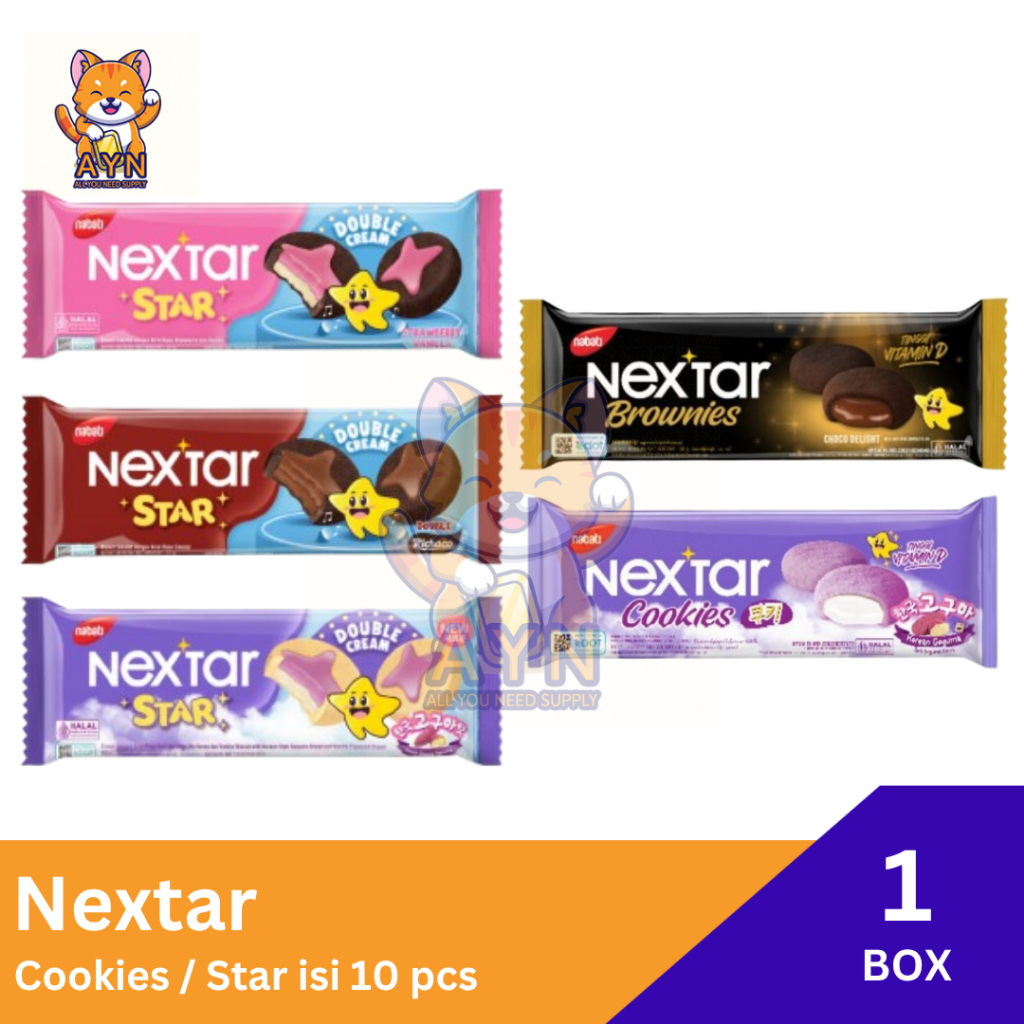 

Nabati Nextar Star | Cookies [ 1 box isi 10 pcs ]