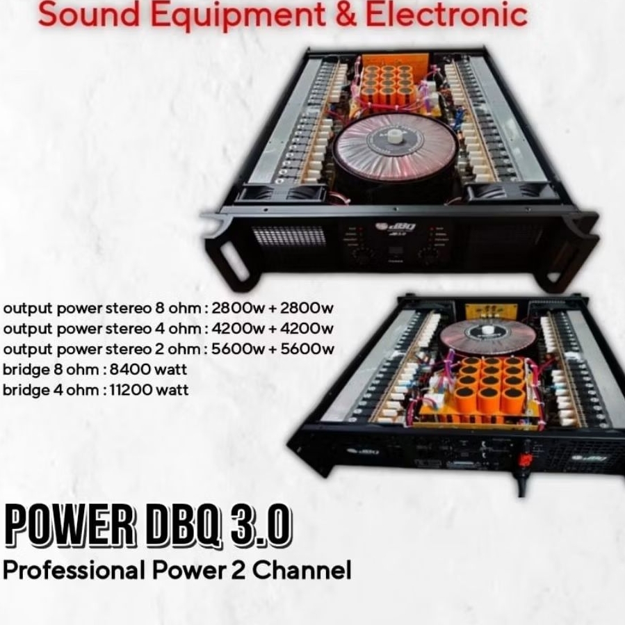 POWER DBQ 3.0 2 CHANELL