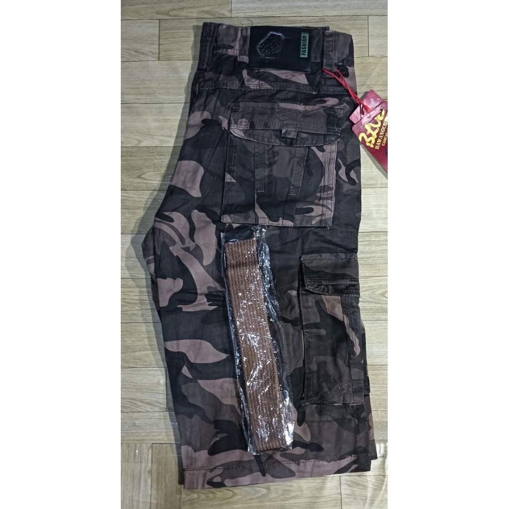 CELANA CARGO PENDEK BAWANGCHENG/CELANA CARGO PRIA FRE IKAT PINGGANG/CELANA PENDEK CARGO PRIA IMPORT