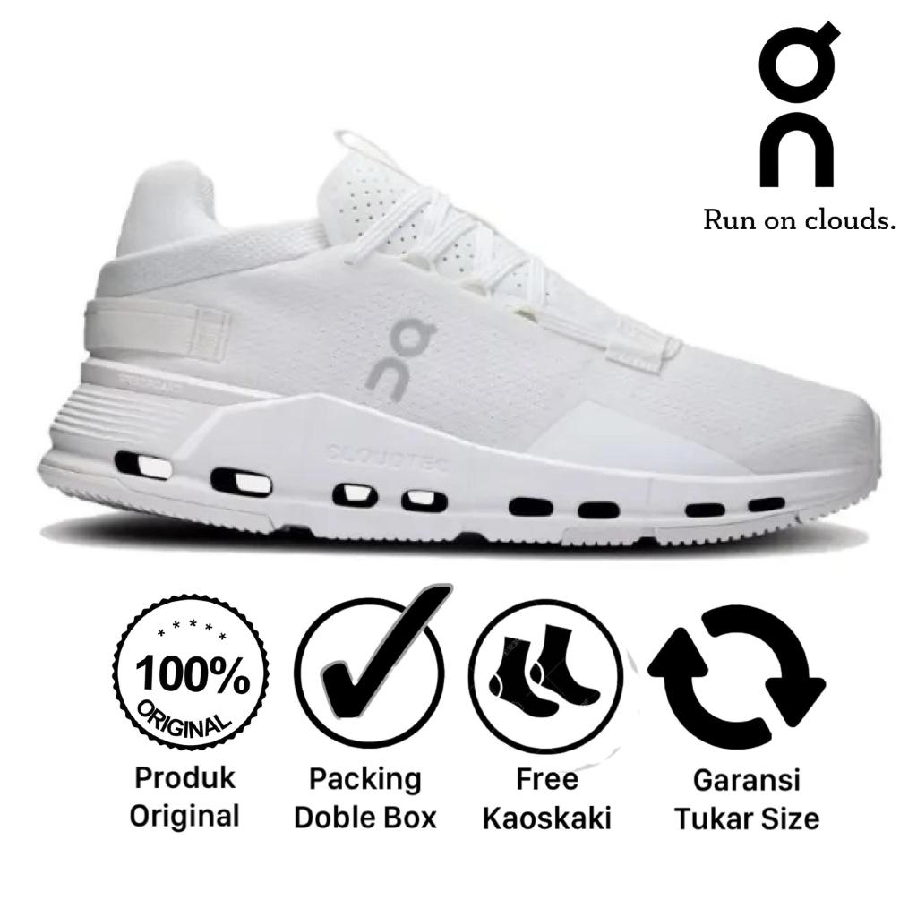 On Sneakers Sepatu On running Cloudnova All White