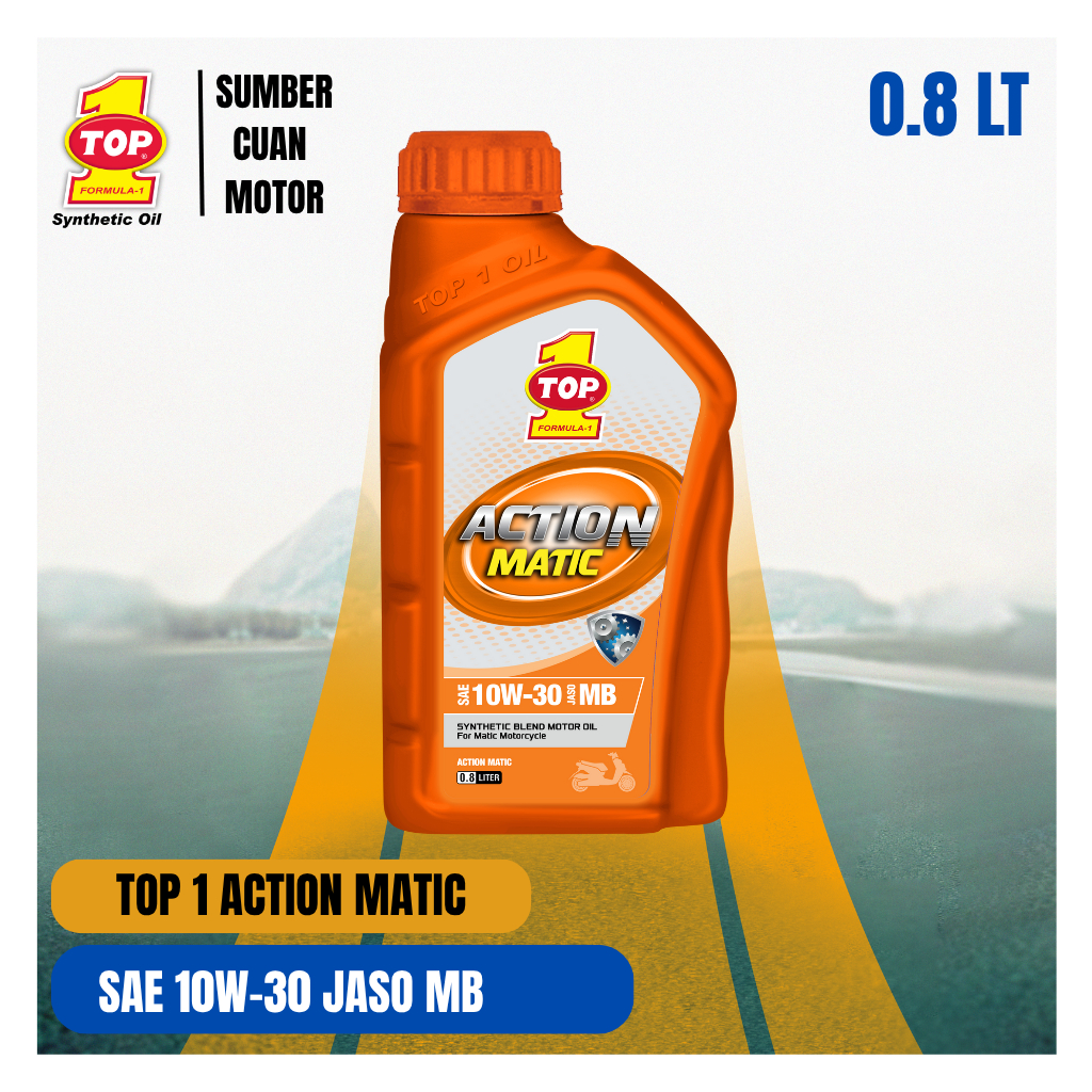 Oli Motor Matic TOP 1 Action Matic 10w30 0.8 L