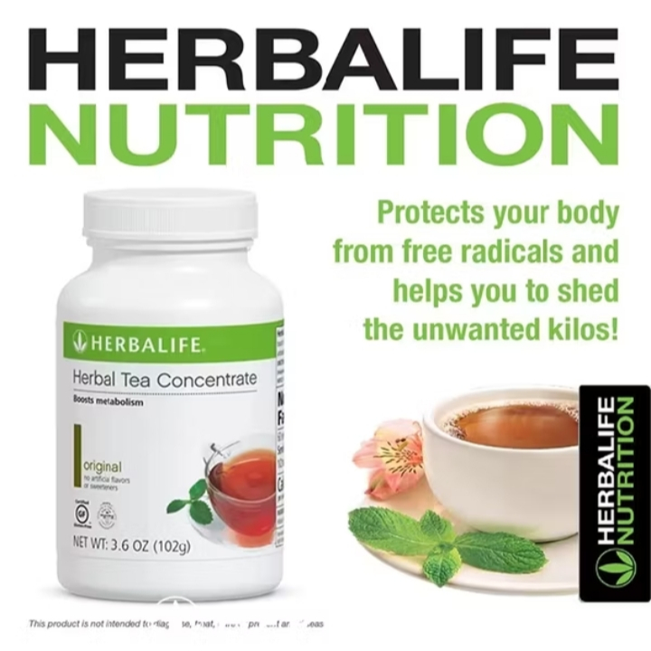 

READY Stock Herbalife. Mixed Herbal Concentrated Tea 102g (100% Original) American Original Lazy Person fat-burni
