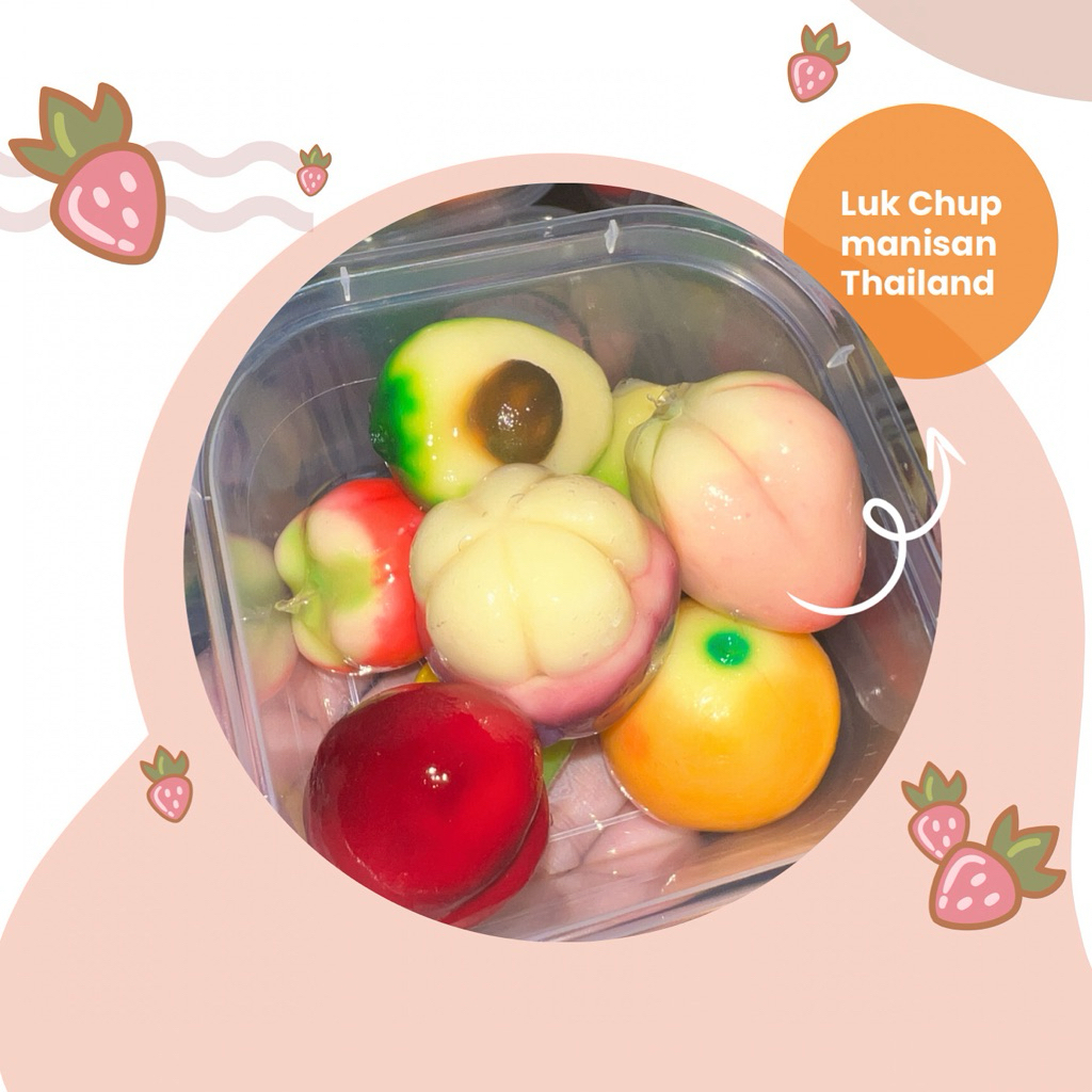 

1 pcs LukChup Thailand|Lukcup Semarang|Lukchup Santan|INSTAN-SAMEDAY