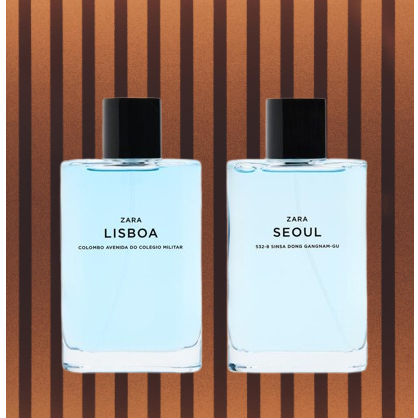 PARFUM ZARA SEOUL & LISBOA EDT ISI 2 ORIGINAL