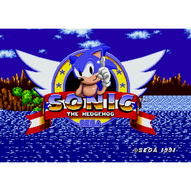 Kaset Sega Mega Drive 2 16 Bit Game Sonic The Hedgehog 1 Normal Tested Judul Satuan or Multi in 1