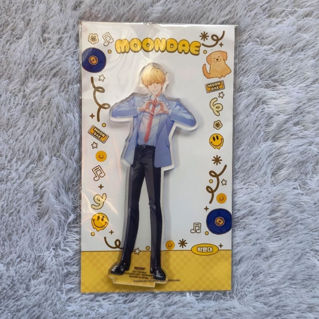 Acrylic Standee Official Park Moondae TeSTAR Debut or Die Thailand Version Vol 1