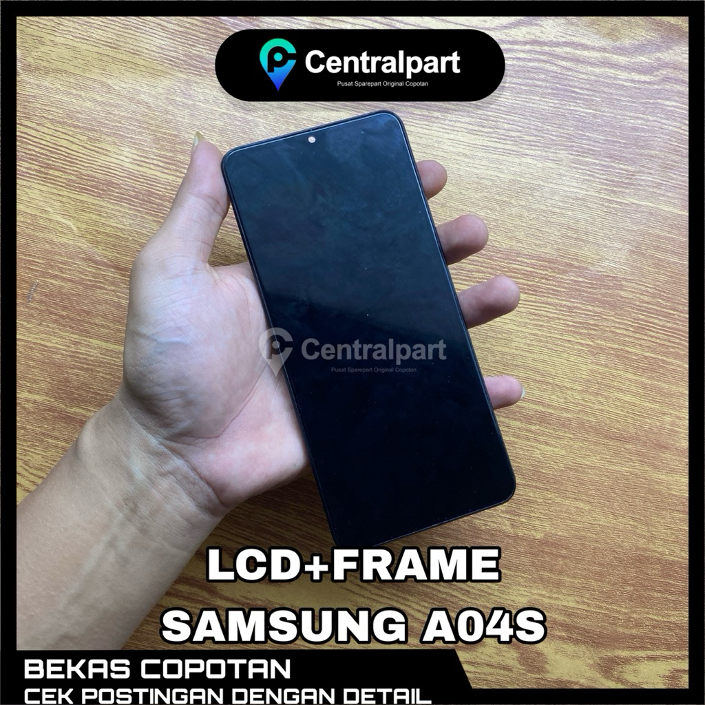 LCD + FRAME SAMSUNG A04S ORIGINAL COPOTAN