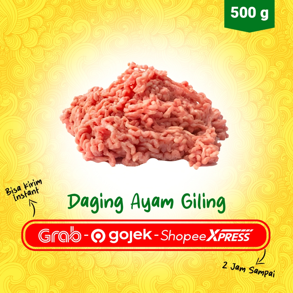

Daging Ayam Giling – Segar Harian, Siap Olah