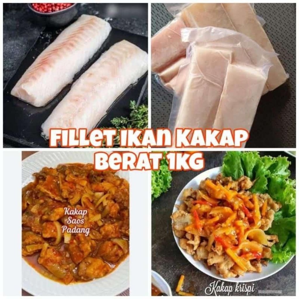 

Ikan Kakap Fillet 1kg