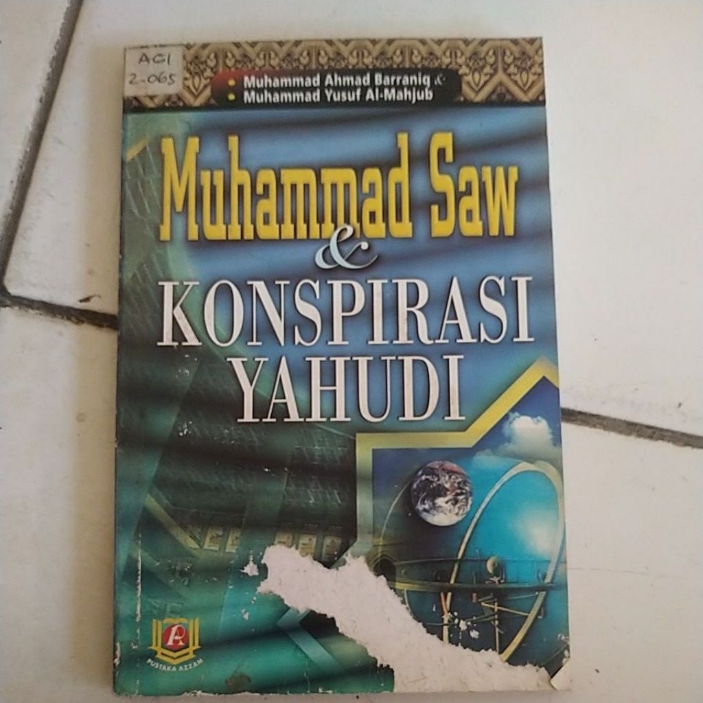 buku Muhammad SAW dan konspirasi Yahudi original