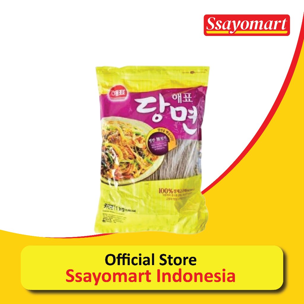 

Sajo Soun Korea / Korean Vermicelli / Dangmyeon 1kg Japchae Halal