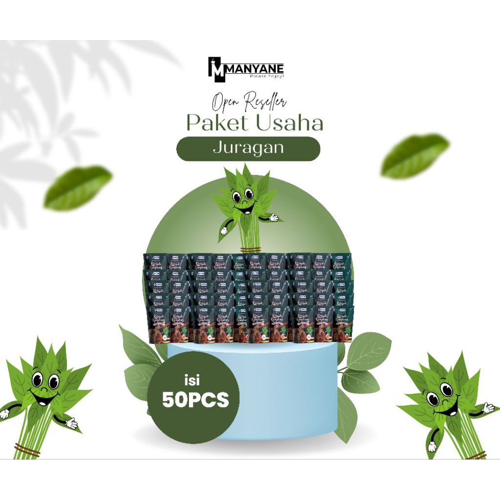 

MANYANE Paket Usaha Juragan isi 50 pcs Paket Reseller