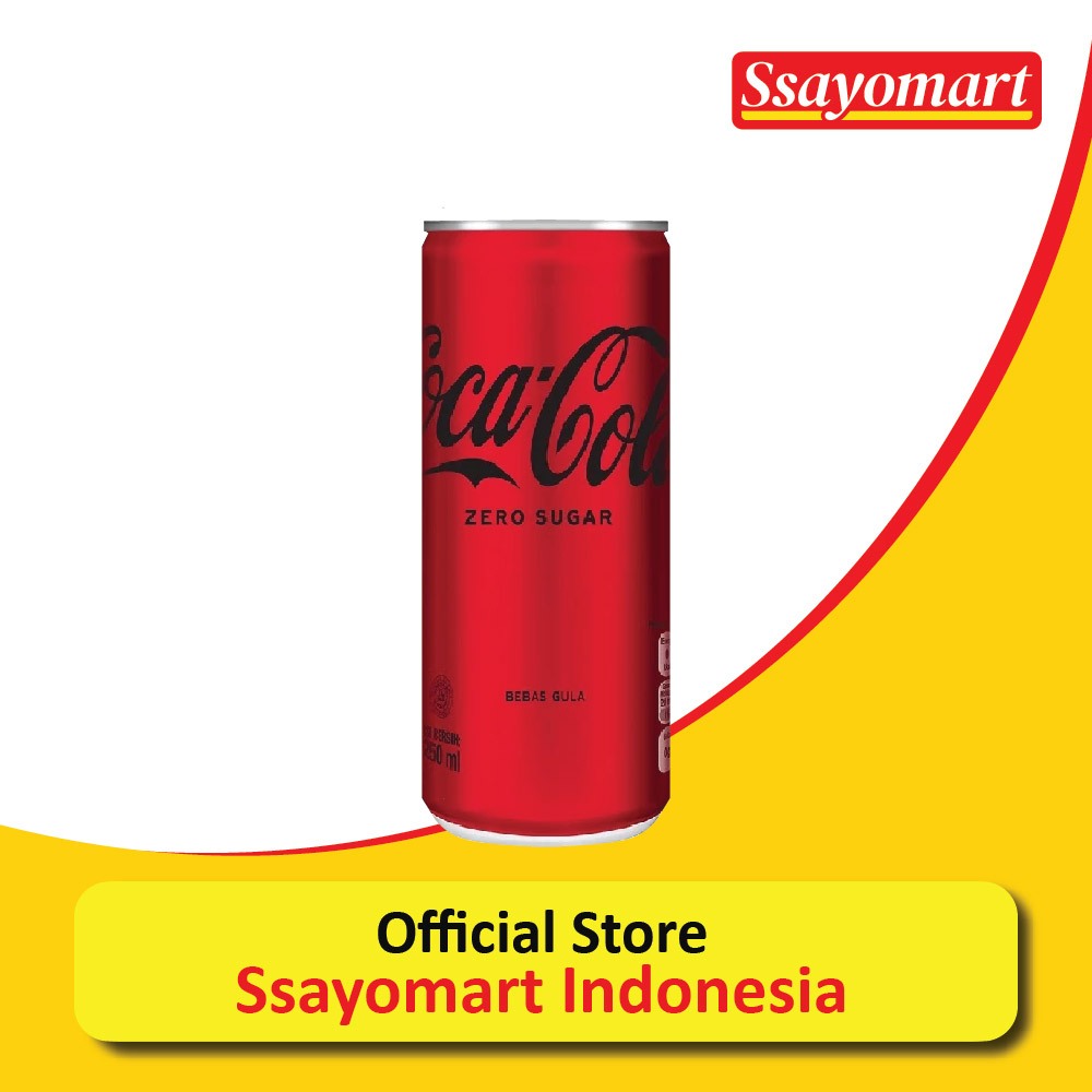 

COCA COLA (ZERO) KALENG 250ml