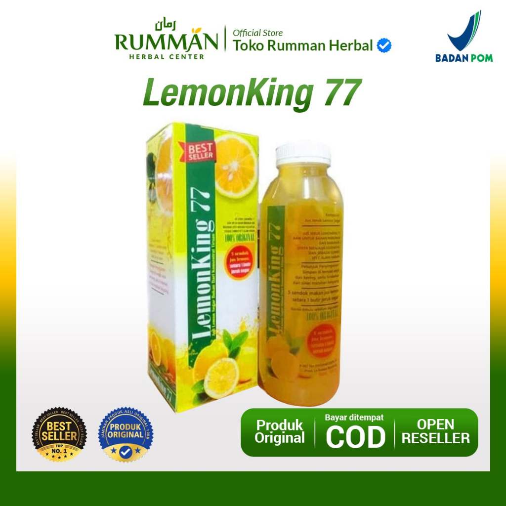 

Sari Lemon King 77 - 100% Lemon Asli