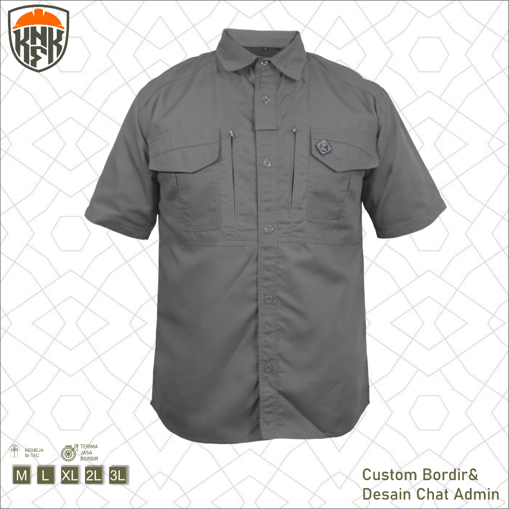 KEMEJA TACTICAL MTAC ORIGINAL LENGAN PENDEK PRIA COCOK UNTUK KERJA DI OUTDOOR INDOOR