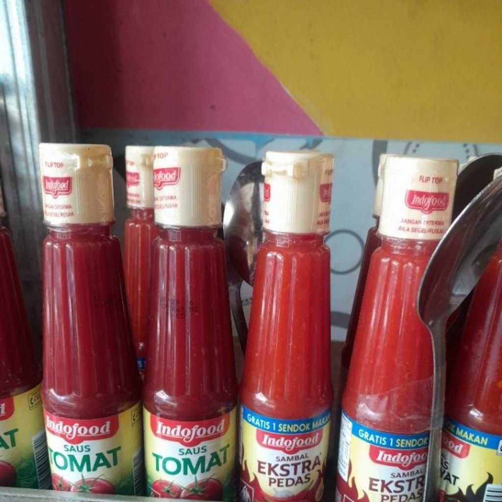 

sambal indofood botol 135 ml