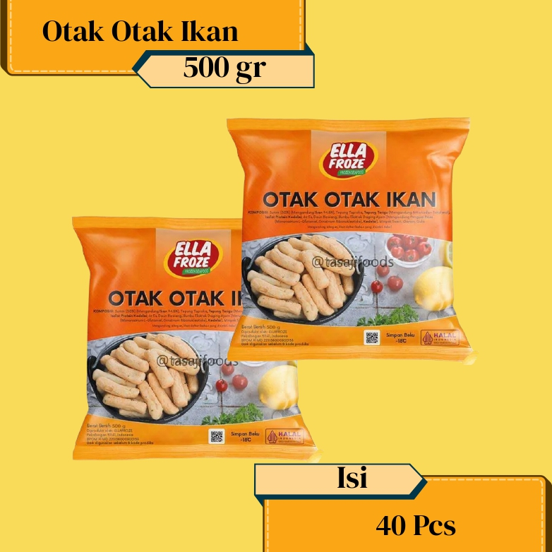 

Ellafroze Otak Otak Ikan 500 Gr
