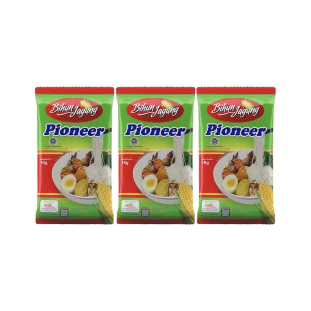 

Pioneer Pake 3 Pcs Bihun Jagung Isi 1KG