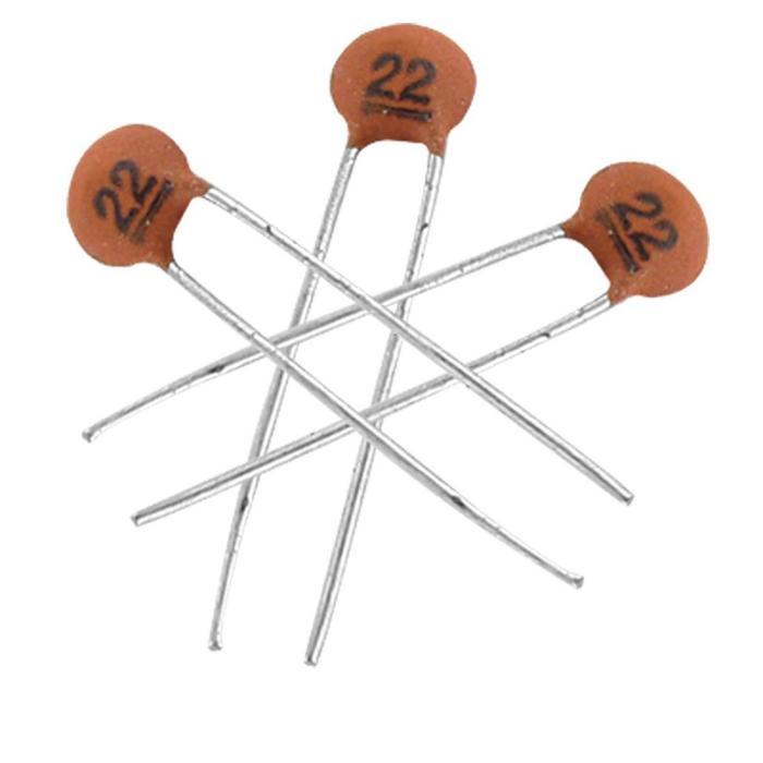 Kapasitor Keramik 22pf Capasitor 22p 22 pF 50V capasitor capacitor